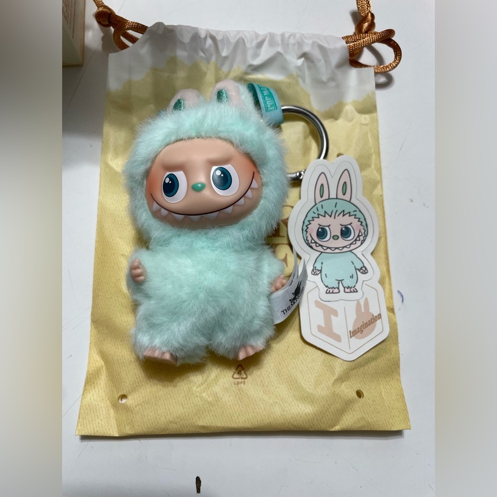 Labubu Pin For Love Series Letter I